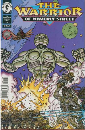 The Warrior of Waverly Street 1 published by Dark Horse with cover art by Geoffrey Darrow