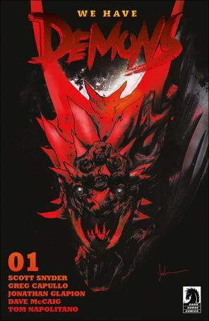 We Have Demons 1A published by Dark Horse with cover art by Jock