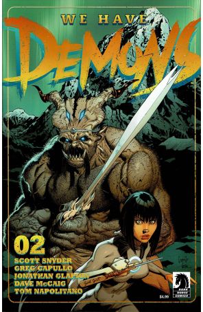 We Have Demons 2 published by Dark Horse with cover art by Greg Capullo