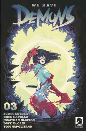 We Have Demons 3C published by Dark Horse with cover art by Ariela Kristantina