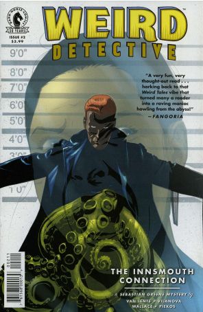 Weird Detective 2 published by Dark Horse with cover art by Guiu Vilanova