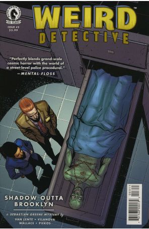 Weird Detective 3 published by Dark Horse with cover art by Guiu Vilanova