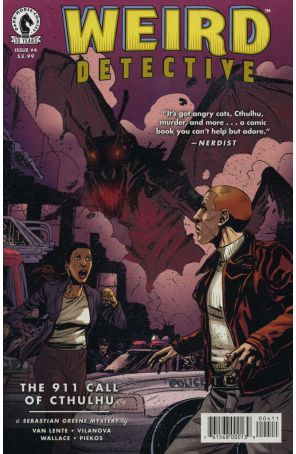 Weird Detective 4 published by Dark Horse with cover art by Guiu Vilanova