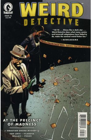Weird Detective 5 published by Dark Horse with cover art by Guiu Vilanova