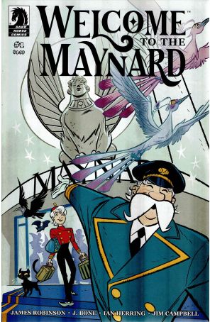 Welcome to the Maynard 1A published by Dark Horse with cover art by J. Bone