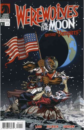 Werewolves on the Moon: Versus Vampires 1 published by Dark Horse with cover art by Matt Fillbäch and Shawn Fillbäch