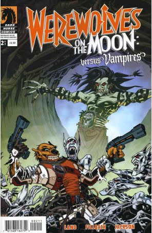 Werewolves on the Moon: Versus Vampires 2 published by Dark Horse with cover art by Matt Fillbäch and Shawn Fillbäch
