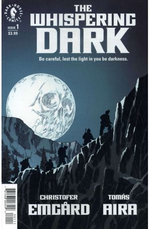 The Whispering Dark 1 published by Dark Horse with cover art by Tomas Aira