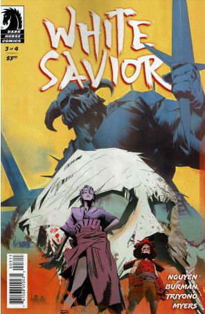 White Savior 3A published by Dark Horse with cover art by Eric Nguyen