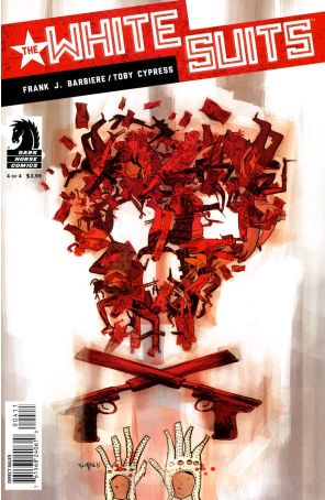 The White Suits 4 published by Dark Horse with cover art by Toby Cypress
