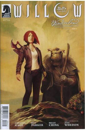 Willow (Wonderland) 4A published by Dark Horse with cover art by Megan Lara