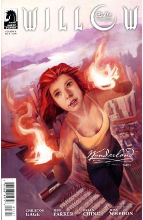 Willow (Wonderland) 5A published by Dark Horse with cover art by Megan Lara