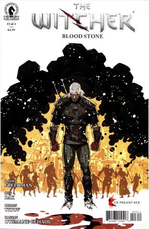 Witcher: Blood Stone 3 published by Dark Horse with cover art by Pius Bak