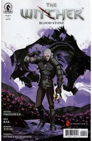 Witcher: Blood Stone 4 published by Dark Horse with cover art by Pius Bak
