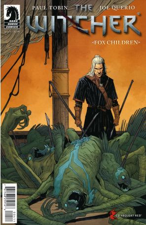 Witcher: Fox Children 4 published by Dark Horse with cover art by Joe Querio