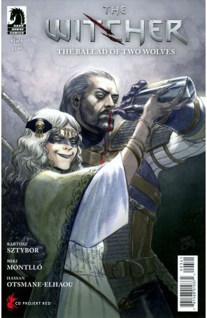 Witcher: The Ballad of Two Wolves 3D published by Dark Horse with cover art by David Lopez