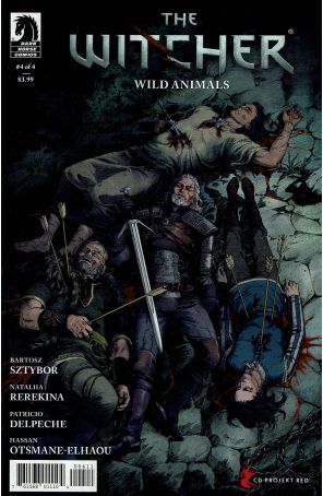 Witcher: Wild Animals 4A published by Dark Horse with cover art by Natalia Rerekina