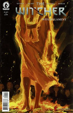 Witcher: Witch's Lament 1A published by Dark Horse with cover art by Vanesa R. Del Rey