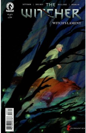Witcher: Witch's Lament 3A published by Dark Horse with cover art by Vanesa R. Del Rey