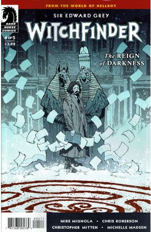 Witchfinder: The Reign of Darkness 4 published by Dark Horse with cover art by Michelle Madsen