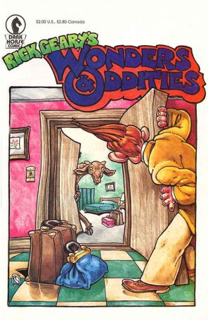 Wonders and Oddities (Rick Geary's) 1 published by Dark Horse with cover art by Rick Geary and Paul Chadwick (back cover)