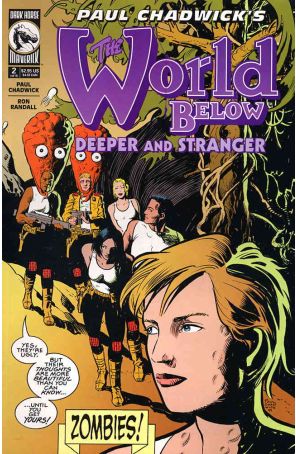 World Below: Deeper and Stranger 2 published by Dark Horse with cover art by Paul Chadwick