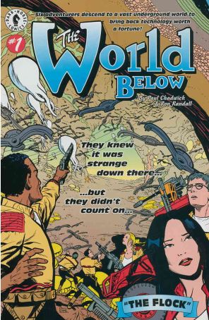 The World Below 1 published by Dark Horse with cover art by Paul Chadwick