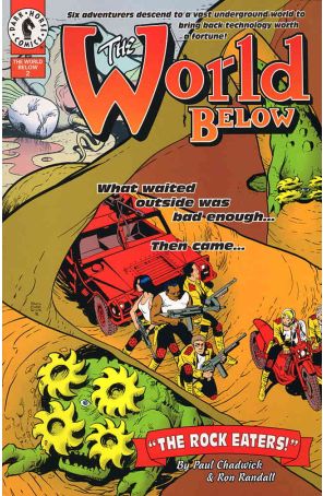 The World Below 2 published by Dark Horse with cover art by Paul Chadwick
