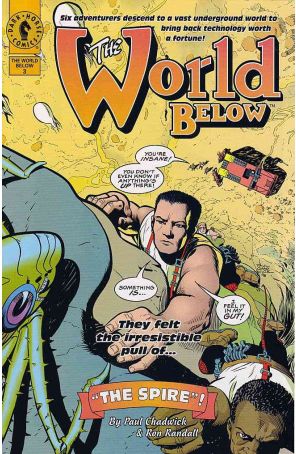 The World Below 3 published by Dark Horse with cover art by Paul Chadwick