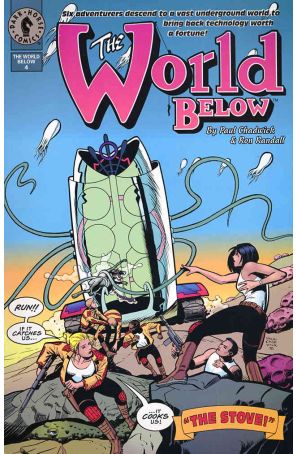 The World Below 4 published by Dark Horse with cover art by Paul Chadwick