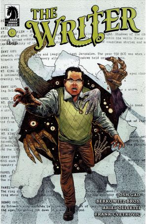 The Writer 1 published by Dark Horse with cover art by Jeremy Haun