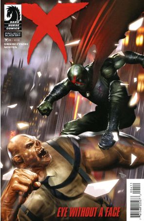X (2nd Series) 4 published by Dark Horse with cover art by Dave Wilkins