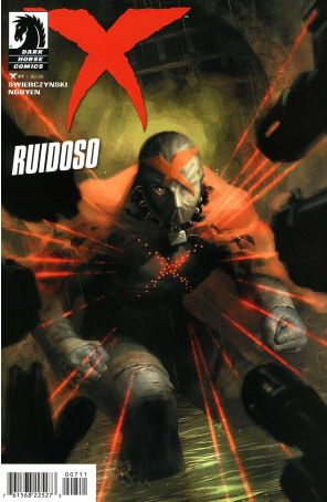X (2nd Series) 7 published by Dark Horse with cover art by Alex Garner