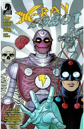 X-Ray Robot 1A published by Dark Horse with cover art by Mike Allred