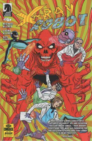 X-Ray Robot 2A published by Dark Horse with cover art by Mike Allred