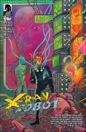 X-Ray Robot 2B published by Dark Horse with cover art by David Rubin