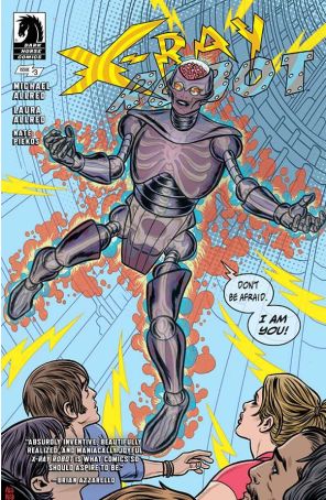 X-Ray Robot 3A published by Dark Horse with cover art by Mike Allred