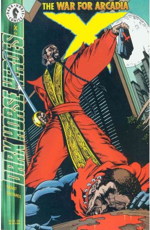X 14 published by Dark Horse with cover art by Javier Saltares