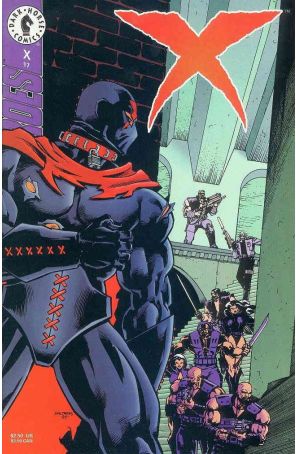 X 17 published by Dark Horse with cover art by Javier Saltares