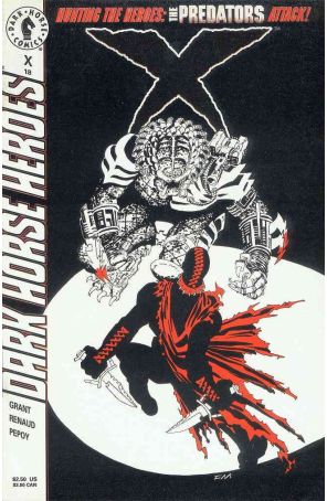 X 18 published by Dark Horse with cover art by Frank Miller