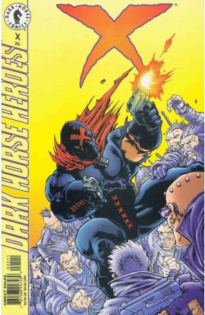 X 25 published by Dark Horse with cover art by Javier Saltares