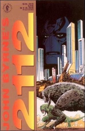 2112 (John Byrne's) 1 (2nd) published by Dark Horse with cover art by John Byrne