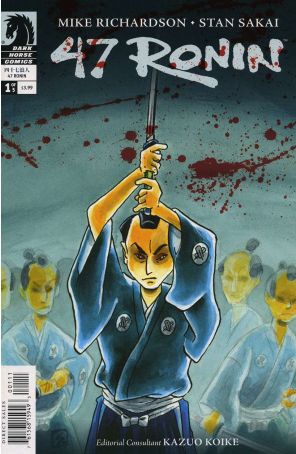 47 Ronin 1 published by Dark Horse with cover art by Stan Sakai