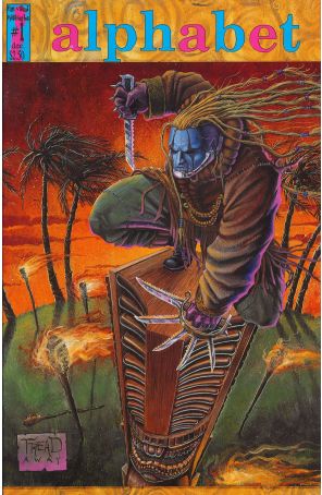 Alphabet 1 published by Dark Visions with cover art by Eric Treadaway