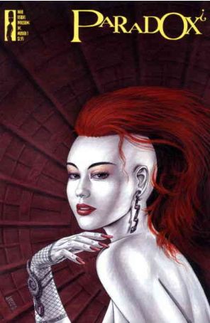 Paradox 1 published by Dark Visions with cover art by Joseph Michael Linsner