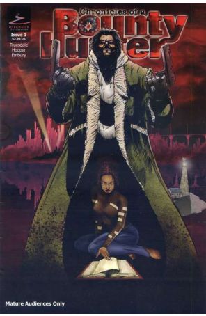 Chronicles of a Bounty Hunter 1A published by Darkwater with cover art by DeAndre Truesdale