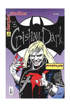 Cristian Dark 1 published by Darque with cover art by Michael Darque Adamczyk