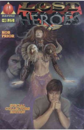 Lost Heroes 0 published by Davdez with cover art by Rob Prior