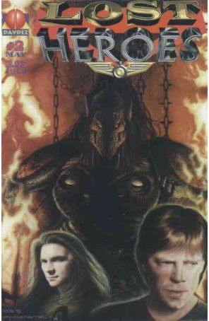 Lost Heroes 2 published by Davdez with cover art by Rob Prior