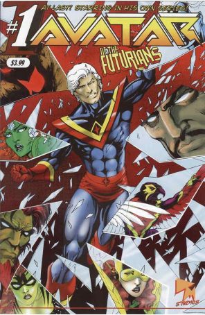 Avatar of the Futurians 1 published by David Miller with cover art by Greg Larocque